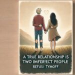 a true relationship is two imperfect people refusi - tymoff