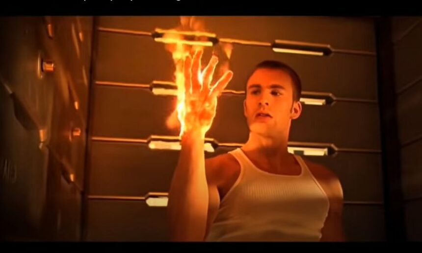 chris evans human torch