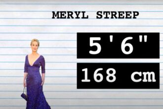 how tall is meryl streep