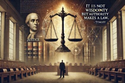 it is not wisdom but authority that makes a law. t - tymoff