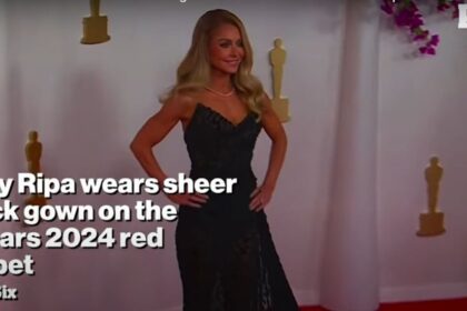 kelly ripa oscar dress