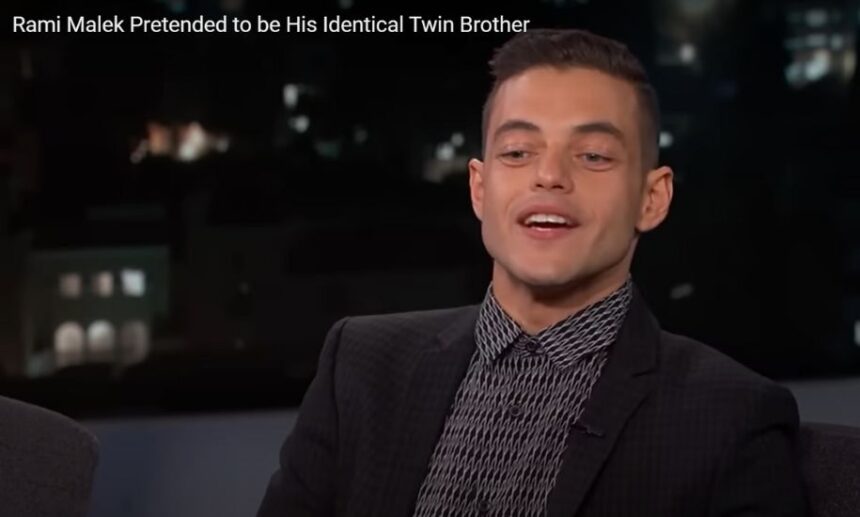 rami malek twin